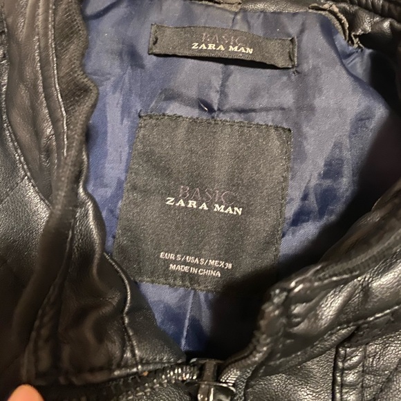 ZARA Leather Jacket - Picture 4 of 4